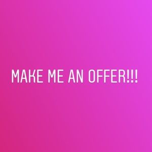 All offers encouraged! Bundle to save more!